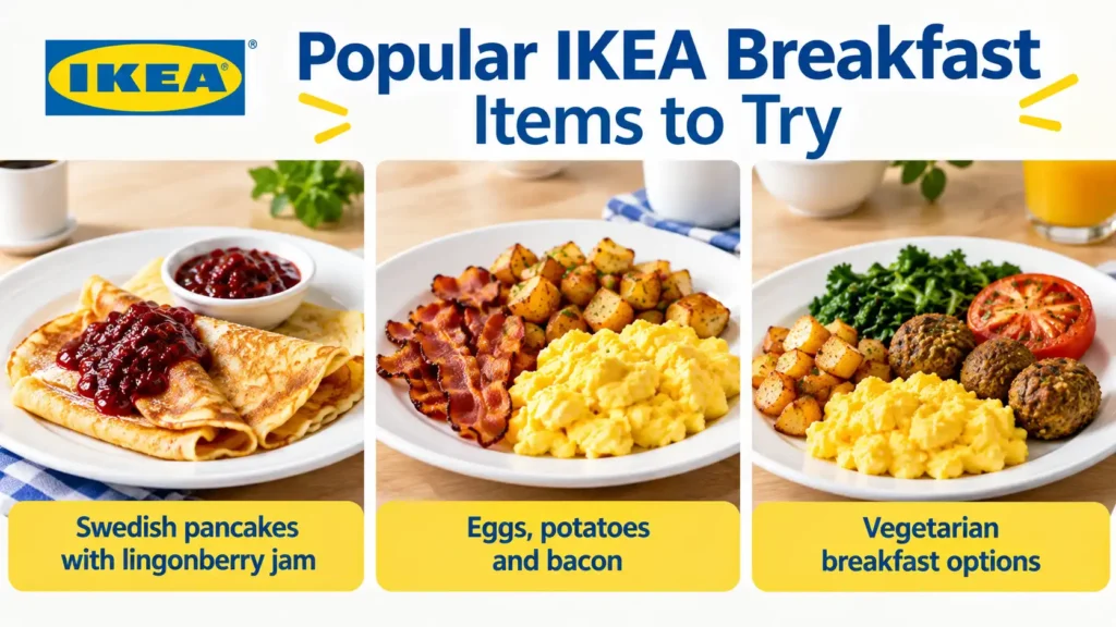 IKEA Breakfast Menu